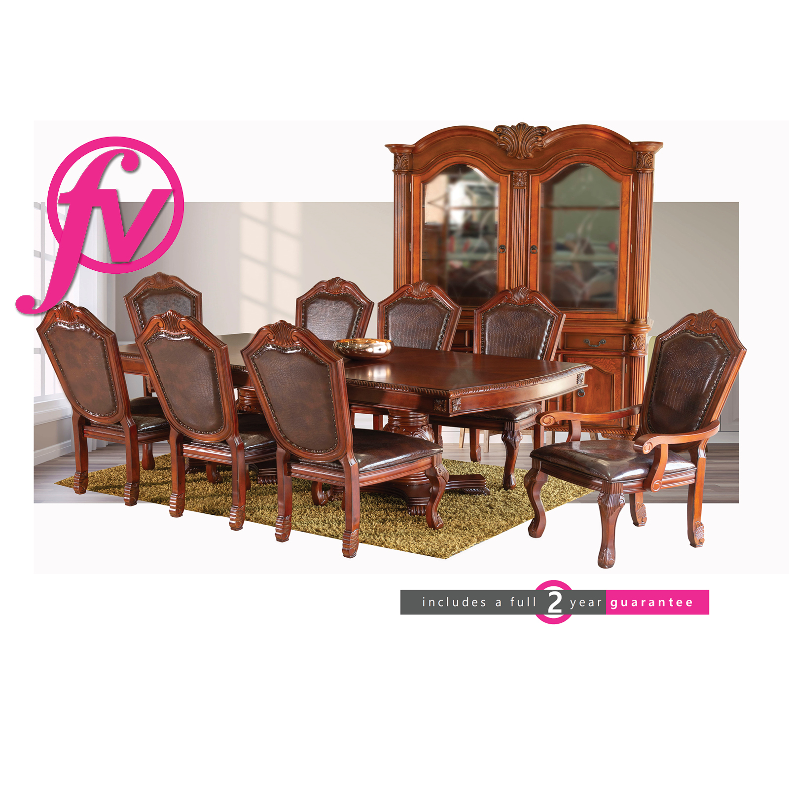 Villa Cherry dining room suite  Furniture Vibe