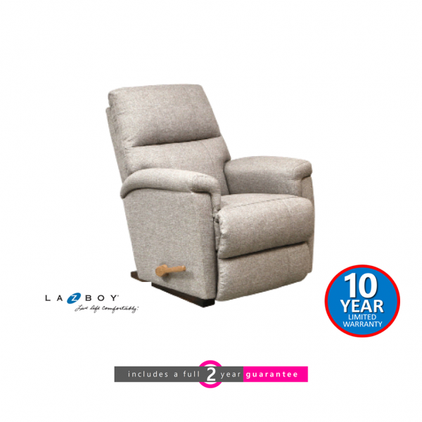 La-Z-Boy Kent Rocker Recliner - i-Dovo Shadow - Image 2