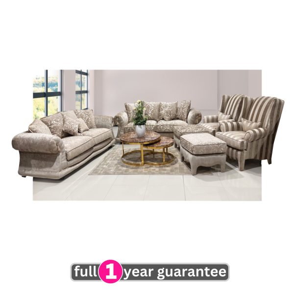 Avante 6pce lounge suite - Beige