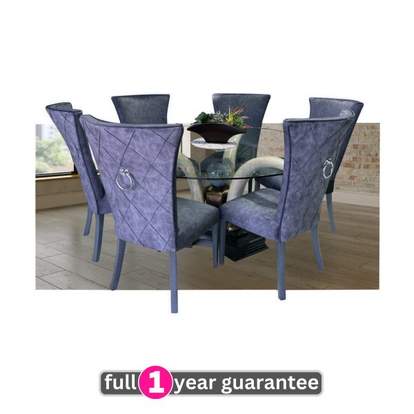 Satao Round Dining Room Table & Hathauda Chairs