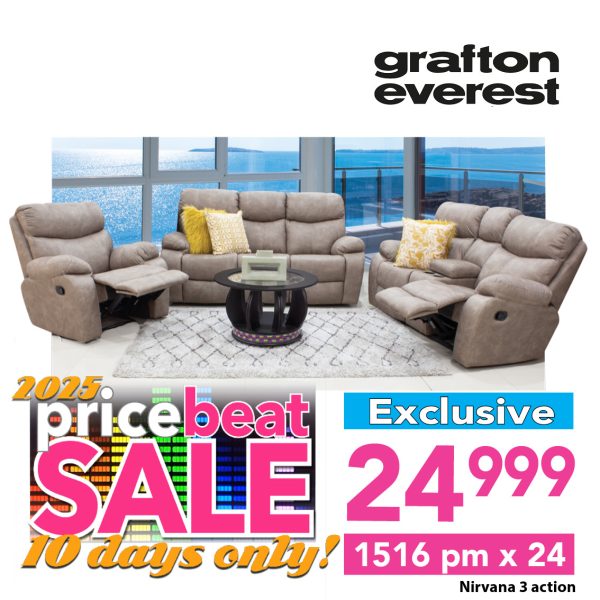 Grafton Everest Nirvana  - 3 action - Addo Taupe