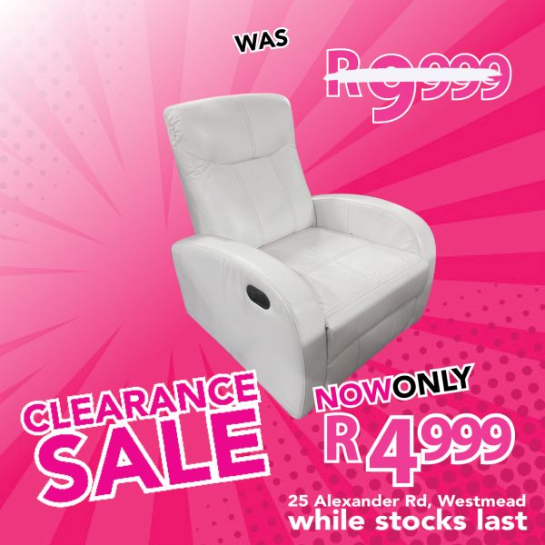 Eden Recliner - White